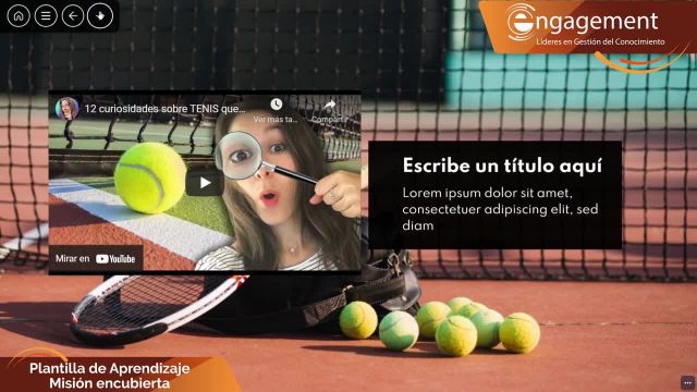 Plantilla Tenis