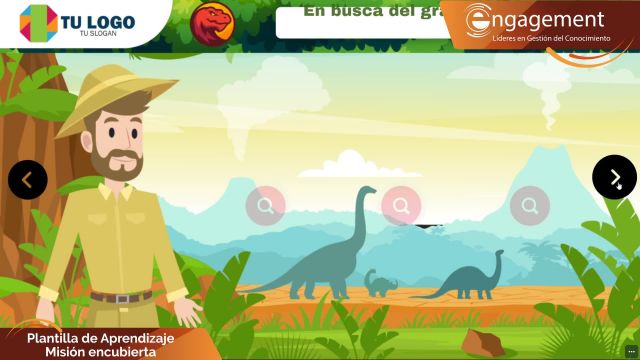 Plantilla Aventura Jurásica