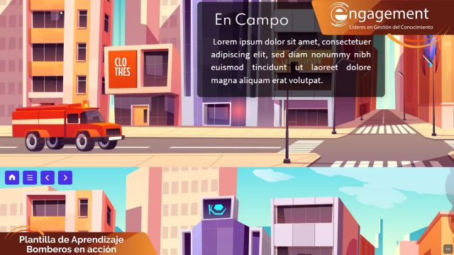 Plantilla Bomberos Acción