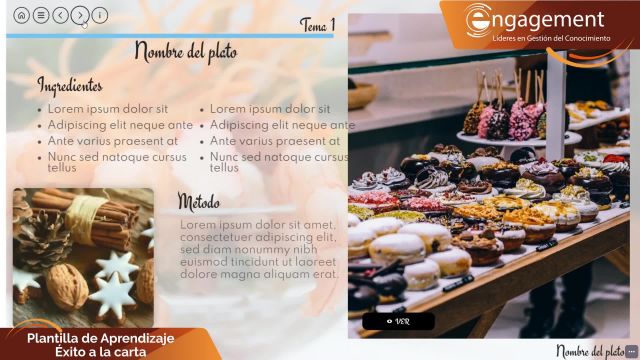 Plantilla Éxito A La Carta