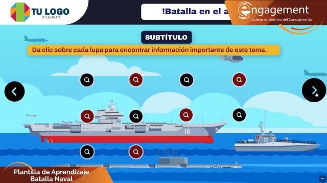 Plantilla Batalla Naval