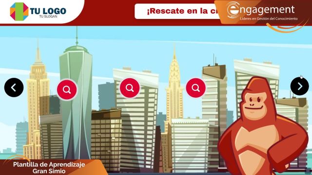 Plantilla Gran Simio
